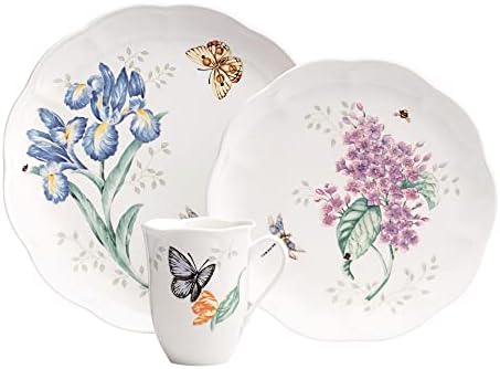 Lenox Butterfly Meadow Porcelain 18-Piece Dinnerware Set for 6 - Image 3
