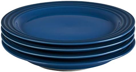 Le Creuset Stoneware Set of 4 Salad Plates, 8.5" each, Marseille by Unknown