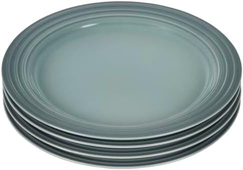 Le Creuset Stoneware Set of 4 Salad Plates, 8.5" each, Sea Salt by Unknown