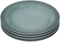 Le Creuset Stoneware Set of 4 Salad Plates, 8.5" each, Sea Salt by Unknown