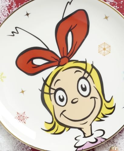 Lenox Grinchmas Christmas Accent Plates, Appetizer Set for 4 - Image 5