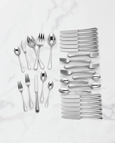 Lenox Chelse Muse 65-Piece 18/10 Silverware Set for 12, Flatware - Image 4