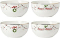 Lenox Grinchmas Christmas All-Purpose Bowls, Salad Bowl Set for 4 by Lenox