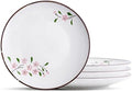 Ceramic Appetizer/Dinner Plates, 8 Inch Round Serving Plates (4, Pink Sakura) by DealbyBox
