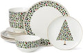 kate spade new york Evergreen Christmas 12-Piece Dinnerware Set for 4 by Unknown