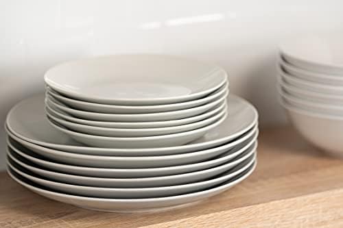 10 Strawberry Street Simply White 7.5" Coupe Salad Plate, Set of 6 - Image 5