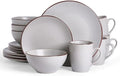 Famiware Venus Dinnerware Sets with Mugs, Ceramic Plates and Bowls for 4 by Famiware