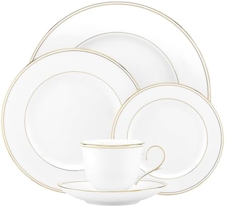 Lenox Federal Gold Bone China 5-Piece Dinnerware Set for 1 by Lenox