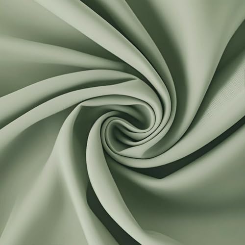 FOLINS&HOME Sage Green Decorative Cloth Napkins Set of 6, 17x17 Inch - Image 4