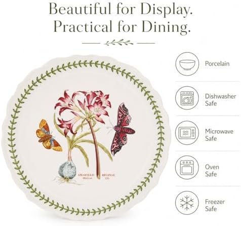 Portmeirion Botanic Garden Lotus 11.25" Plate - Image 4