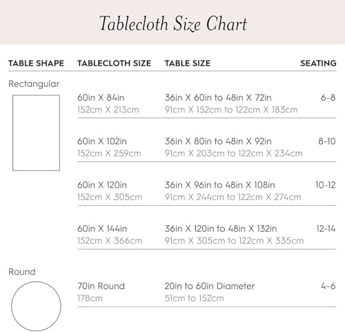 Laura Ashley Wrinkle Resistant Annaleigh Tablecloth, 60" x 102", Ivory - Image 6