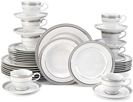 Mikasa Platinum Crown 40-Piece Dinnerware Set, Service for 8 - Image 5