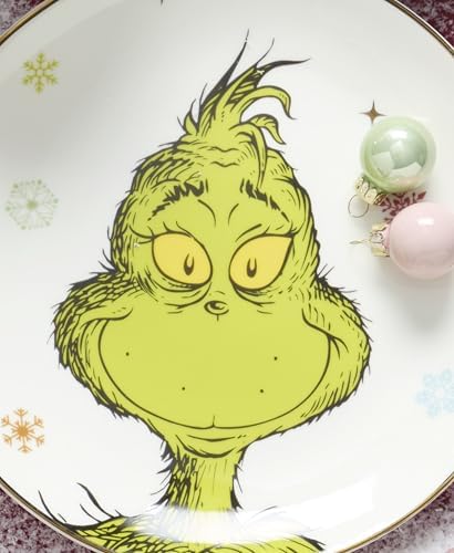 Lenox Grinchmas Christmas Accent Plates, Appetizer Set for 4 - Image 3