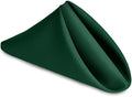 Hiasan Cloth Napkins Set of 6, 18 x 18 Inch, Hunter Green by Hiasan