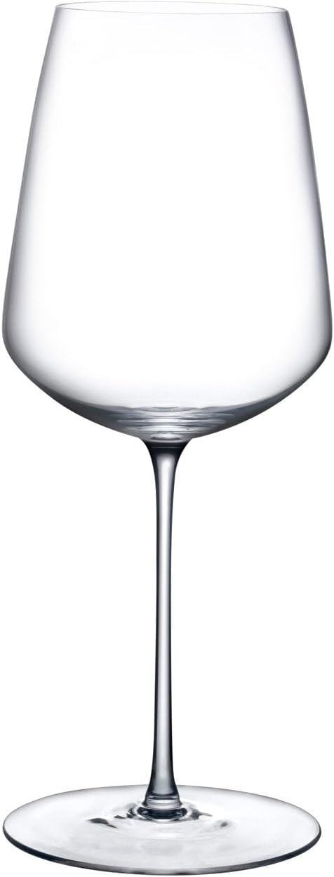 NUDE GLASS Stem Zero Powerful Red Wine Glass 18.5 oz, Crystal Hand Blown Drinking Glasses, | Handmade |, Lead- Free, Modern Wine Glasses, Perfect for Cocktail (1, 18.5 oz)