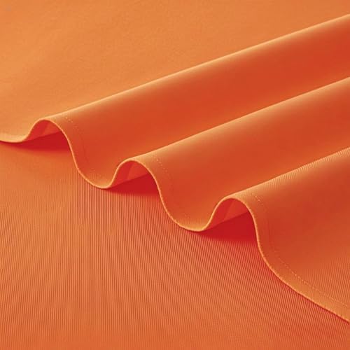 FOLINS&HOME Orange Cloth Napkins Set of 12, Decorative 20x20 Inch Napkins - Image 3