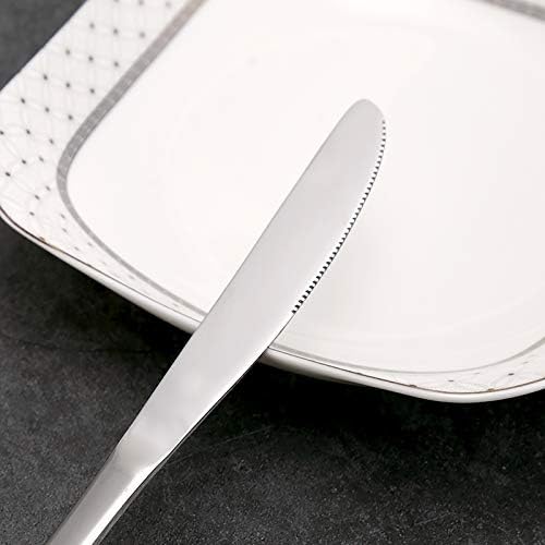 VANRA 4-Piece Children Knives Set Stainless Steel Kids Dinner Knife Child Silver Cutlery Set 6.8-inch (4 knives) - Image 2
