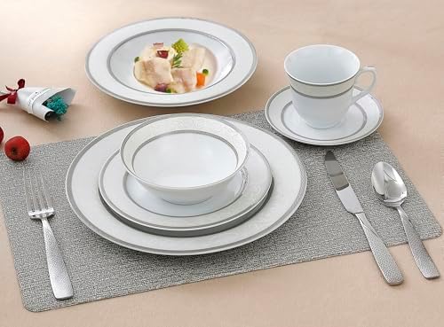 Lorenzo Sirena 57-Piece Dinnerware Set, Service for 8 - Image 6