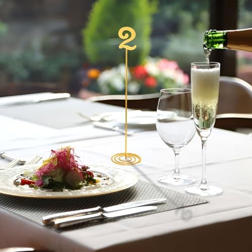 20 Pcs 12 Inch Metal Table Numbers 1-20 Wedding Table Numbers - Image 5