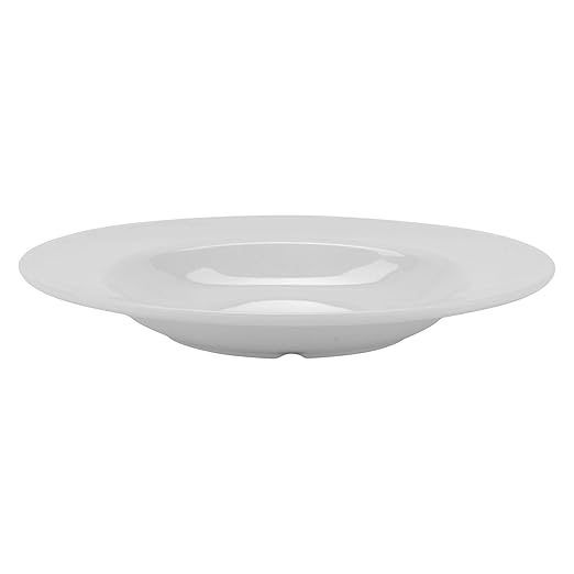 G.E.T. B-1611-DW Diamond White Collection, White 16 oz. Melamine Bowls (Pack of 12),