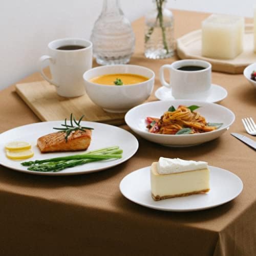 BTaT- White Dessert Plates, 8 inch, Set of 12, Small Plates for Appetizers (Pack of 2) - Image 7