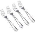 VANRA 4-Piece Children Forks Set Stainless Steel Kids Dinner Forks Child Silver Cutlery Set 5.7-inch (4 forks) by VANRA