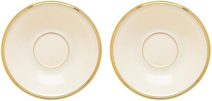 Lenox Saucer Eternal, Ivory (Pack of 2) by Lenox