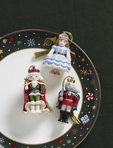 Lenox Nutcracker Ballet 3-Piece Christmas Hanging Ornament Set - Image 5