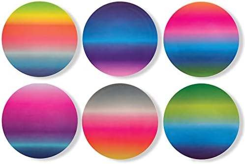 French Bull Melamine Assorted Plates-6 Piece Set -Melamine Dinnerware-Platter, Serving, Party, Platter, Dish (11" Dinner Plate, Aurora) by FrenchBull