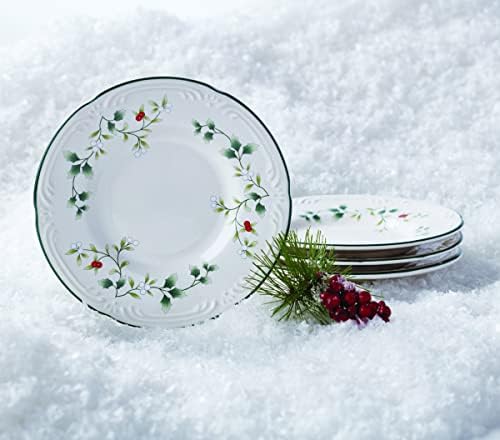 Pfaltzgraff Winterberry Appetizer Plate Set, 6", Assorted - Image 5