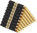Supernal 30 Pack Pre Rolled Gold Plastic Silverware with Black Napkins by supernal