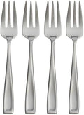 Oneida Moda Cocktail Forks Silverware Set for 4, Flatware by Oneida
