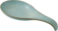 Spoon Rest for Stove Top, Ceramic Spoon Holder Large 9 Inches, Spault Rest for Kitchen Counter Coffee Spoon Holder Cooking Utensil Rest, Farmhouse Kitchen Décor, Christmas Gift, Green