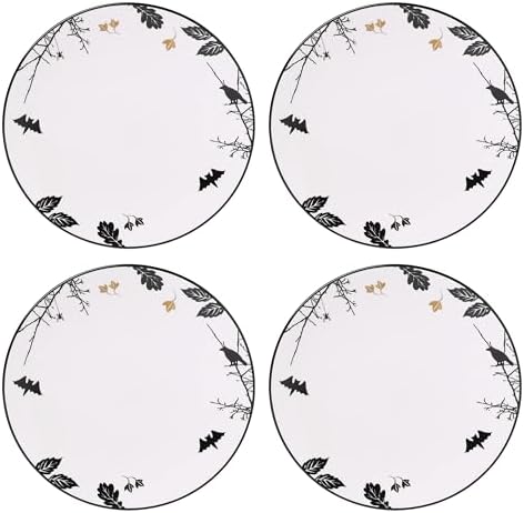 Lenox Haunted Halloween Dinner Plates, Set Of 4, Service For 4 by Lenox