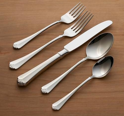 Oneida Flatware Juilliard 18/10 Silverware Set for 1, 5-Piece - Image 5