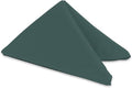 Polyester Cloth Napkins - Washable Soft Table Linens - Durable & Elegant for Dining, Restaurants, Weddings, Events, Rentals, Banquets, & Parties - Premium Quality Set of 250, Hunter Green, 20"x20"