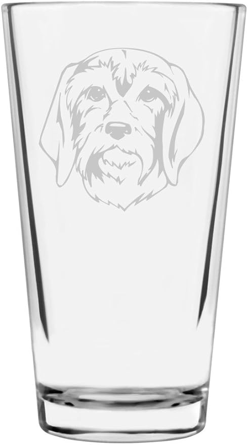 Segugio Italiano Custom Personalized Dog Themed Etched All Purpose 16oz Pint Glass