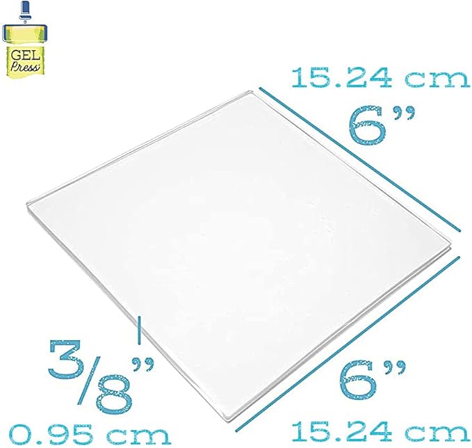 Gel Press Gel Plate 6"X6"