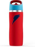 Gatorade 'Overtime' 32oz Stainless Steel Water Bottle, Straw Cap, Red/Blue