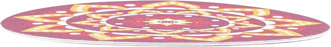 Restaurantware Paper Bar Coasters 480 Count 3.5 Inch Super Absorbent Beverage Coasters Pulpboard Assorted Design Drinkware Coasters Durable Paper Round Assorted