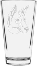 Portuguese Podengo Custom Personalized Dog Themed Etched All Purpose 16oz Pint Glass