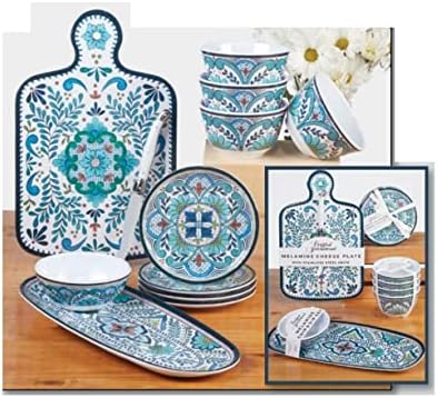 Certified International Talavera Canape Plate Set, 6-inch Diameter, Set of 4, For Everyday Use, Kitchen Accessories, Party Celebration - Image 2