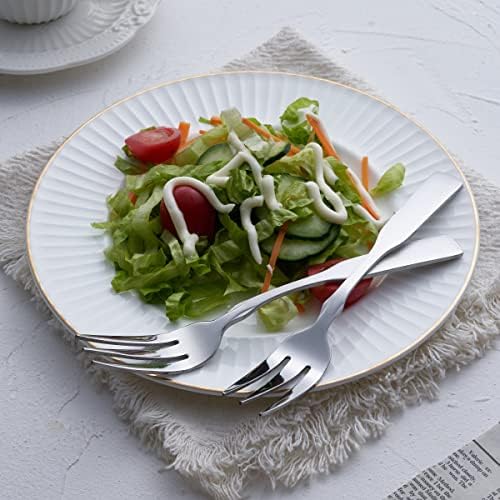 Stainless Steel 3-Tine Dinner Fork Set of 6 - Image 7