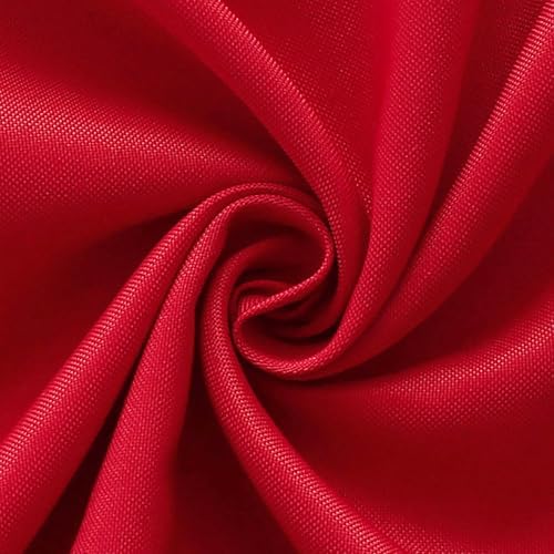 FOLINS&HOME Red Cloth Napkins Set of 4, Decorative 17x17 Inch Napkins - Image 4