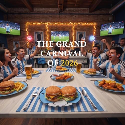 I00000 20Pcs Blue Plastic Soccer Plates, Disposable Plates for Soccer Party - Image 6