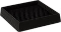 5X5 Rubber Caster Cups, Non Slip Furniture Pads, Anti-Slip Gripper, Anti Skid Furniture Feet, Anti Slide Floor Protector for Bed Couch Stoppers - 8 Pack Black