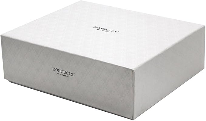Crystal Napkin Holder Rings Square Design, Christmas Decorations for Dinner Clear 2" Set of 4