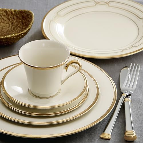 Lenox Eternal Porcelain 5-Piece Dinnerware Set for 1 - Image 6