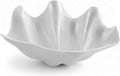 Coastal White Shell Serving Bowl, 20 oz Medium Plastic Dishes for Snacks, Candy, Nuts, Dips, Jewelry, Keys, Soap – Kitchen, Tabletop, Parties & Beach-Themed Decor (1 PACK)