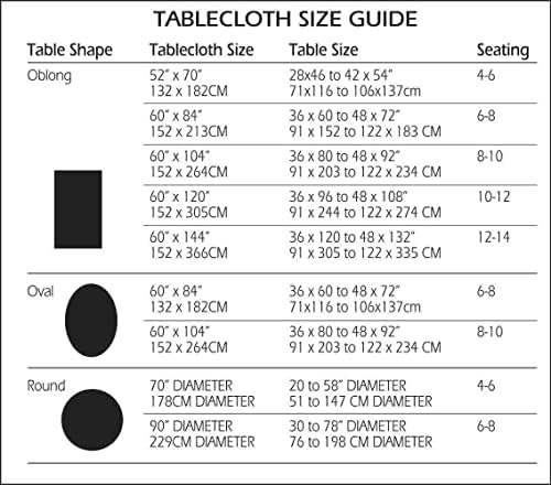 Newbridge Portofino Scalloped Damask Fabric Tablecloth, 60 x 102 Inch Oval, White, Wrinkle and Stain Resistant Dining Room Party Banquet Table Cover - Image 6